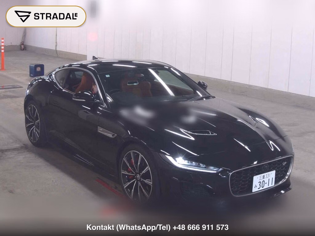 JAGUAR F-TYPE 3D 4WD R COUPE P575 AWD 2023, aukcja z Japonii, zdjęcie 1