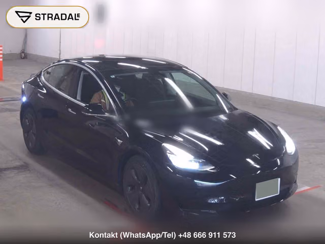 TESLA MODEL 3 STANDARD RANGE PLUS 2020, samochód z aukcji Japonii