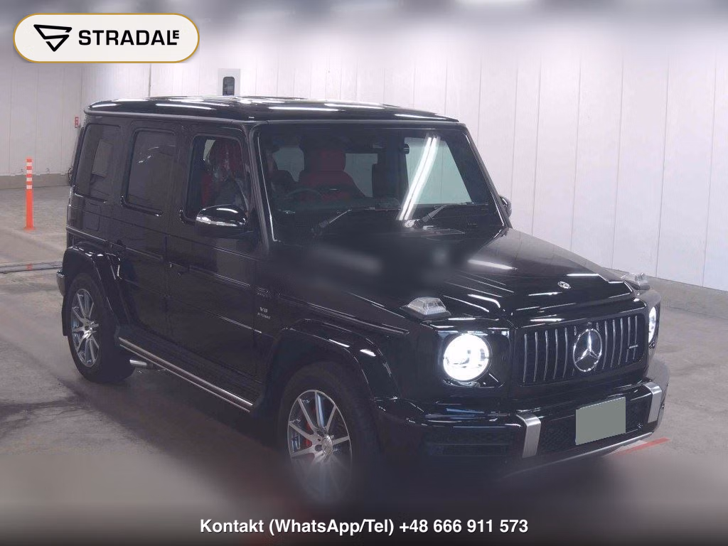 MERCEDES AMG G-CLASS 4WD G63 AMG LEATHER EXCLUSIVE PACKAGE 2019, aukcja z Japonii, zdjęcie 1