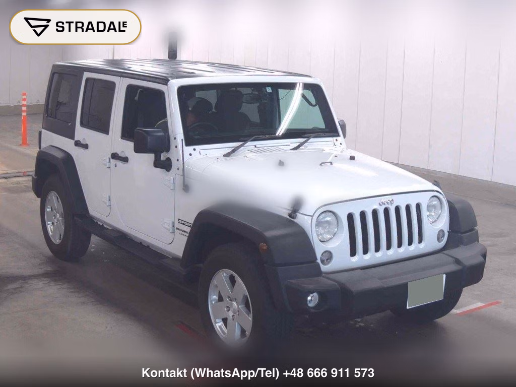 CHRYSLER JEEP JEEP WRANGLER UNLIMITED 4WD SPORT 2018, aukcja z Japonii, zdjęcie 1