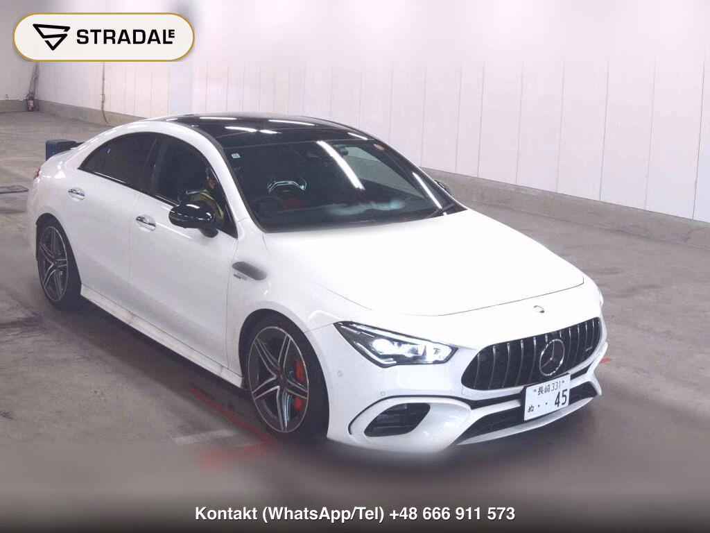 MERCEDES AMG CLA-CLASS 4WD CLA45 S 4MATIC+ 2022, aukcja z Japonii, zdjęcie 1