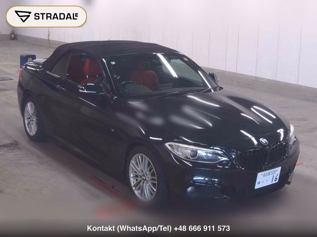 BMW 2 SERIES OP 220I CABRIOLET M-SPORT 2016, aukcja z Japonii, zdjęcie 1