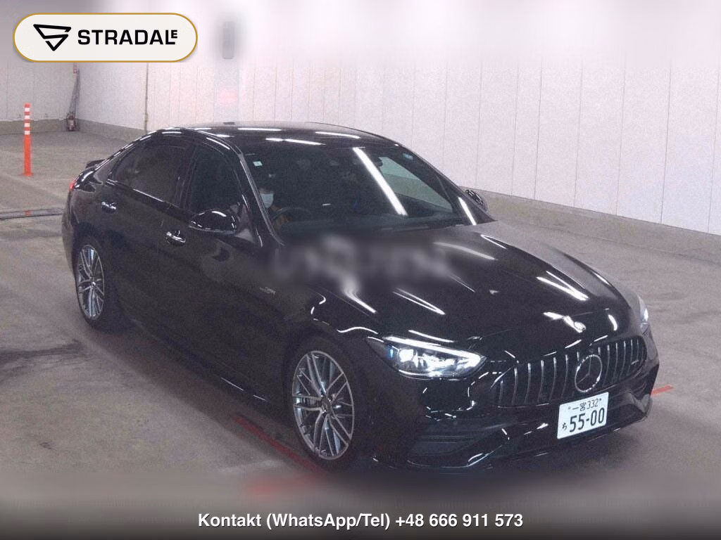 MERCEDES AMG C-CLASS 4D 4WD C43 4MATIC BSG MODEL, miniaturka 2