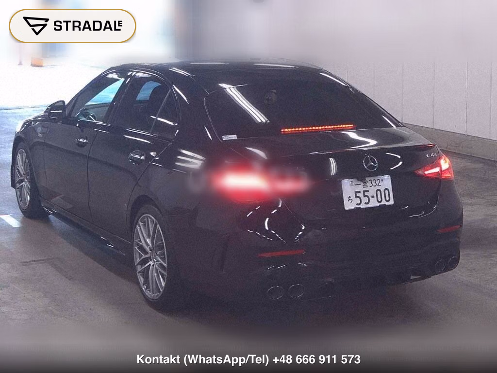 MERCEDES AMG C-CLASS 4D 4WD C43 4MATIC BSG MODEL, miniaturka 3