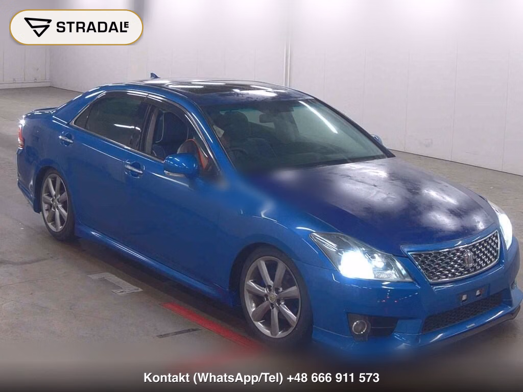 TOYOTA CROWN 4D 2.5 ATHLETE 2010, aukcja z Japonii, zdjęcie 1