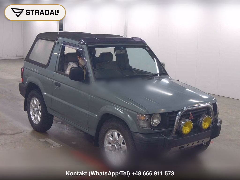 MITSUBISHI PAJERO 2D 4WD 1992, aukcja z Japonii, zdjęcie 1