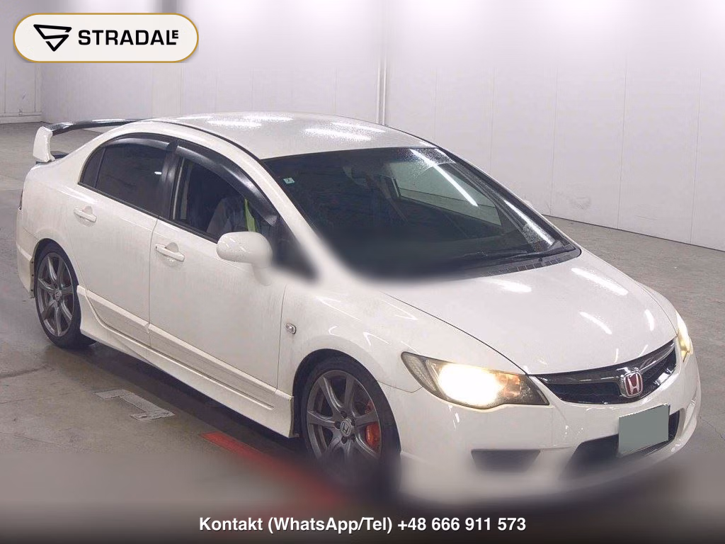 HONDA CIVIC 4D TYPE R 2008, aukcja z Japonii, zdjęcie 1