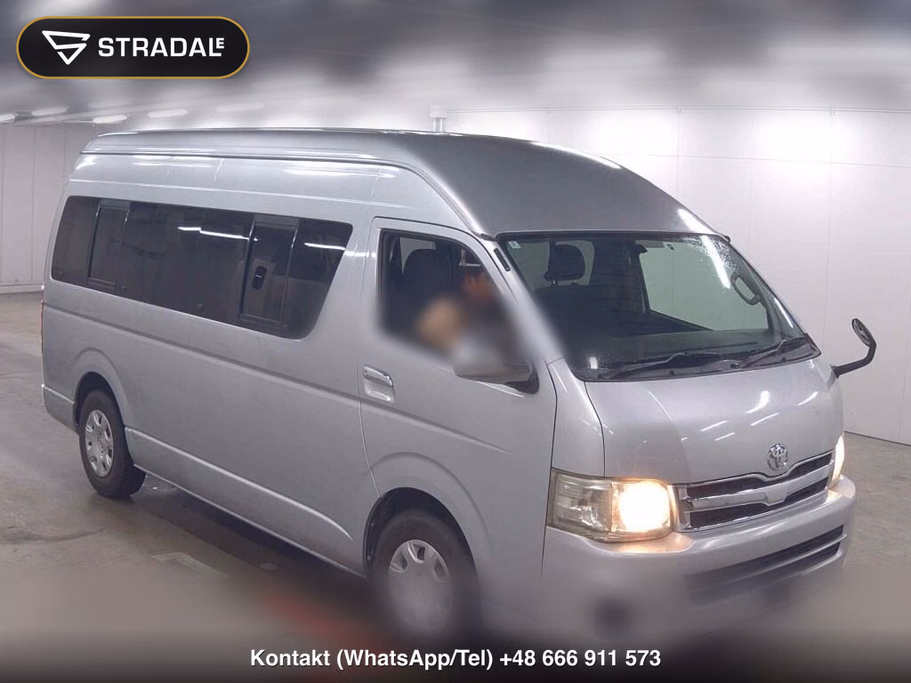 TOYOTA HIACE WAGON 4D GRAND CABIN 2013, aukcja z Japonii, zdjęcie 1