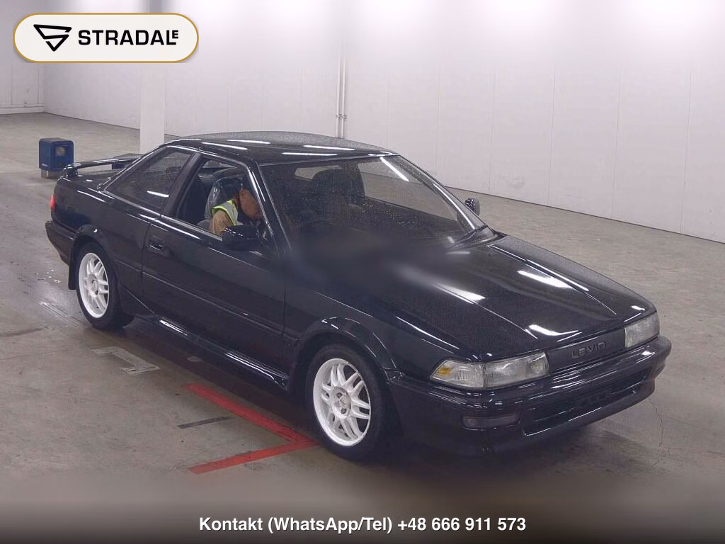 TOYOTA COROLLA LEVIN CP GT APEX 1991, aukcja z Japonii, zdjęcie 1
