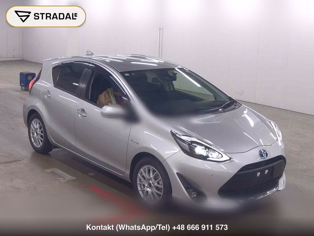 TOYOTA AQUA S STYLE BLACK 2019, aukcja z Japonii, zdjęcie 1