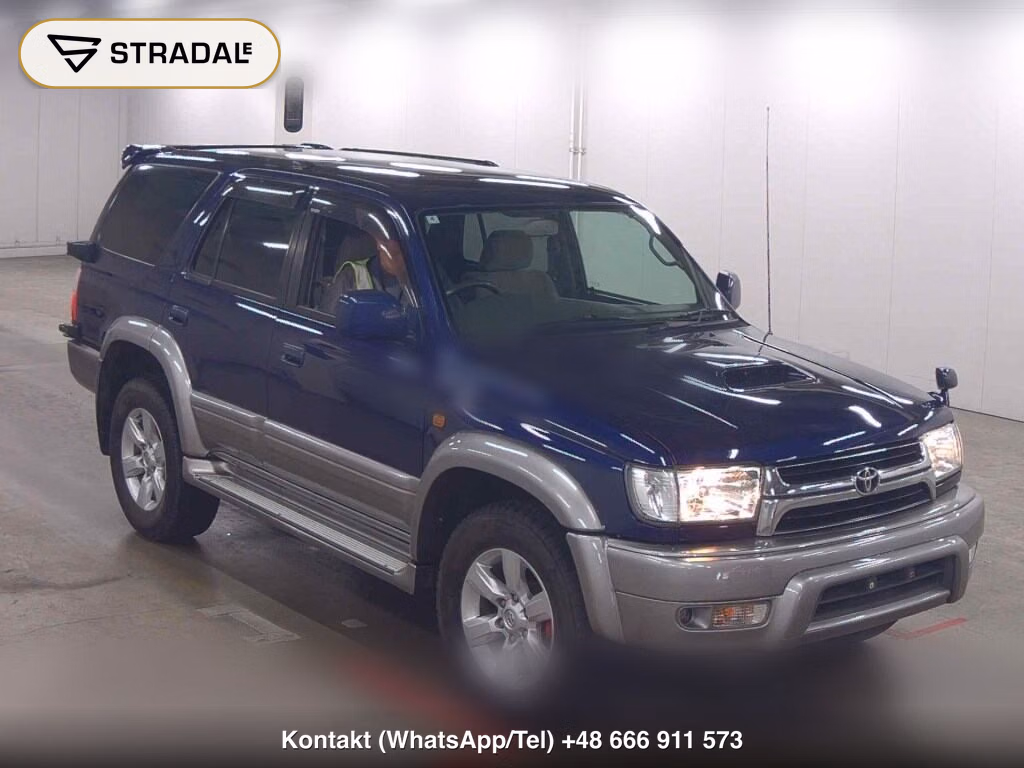 TOYOTA HILUX SURF 5D 4WD SSR-X INTERCOOLER TURBO WIDE 2002, aukcja z Japonii, zdjęcie 1