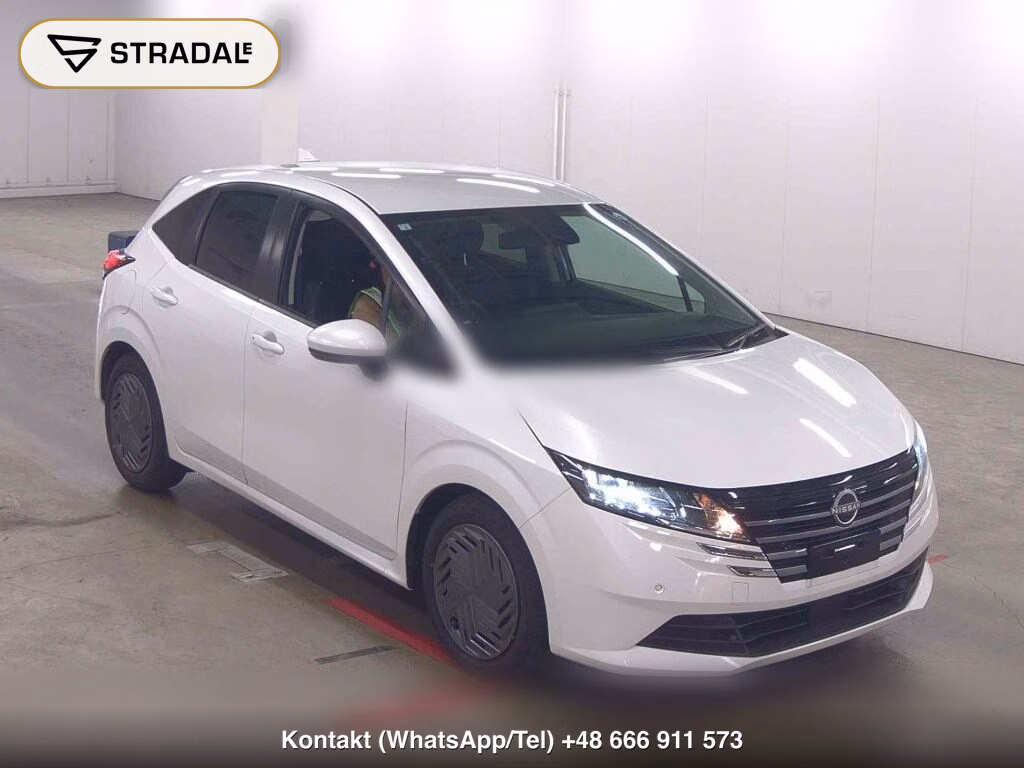 NISSAN NOTE X 2026, aukcja z Japonii, zdjęcie 1