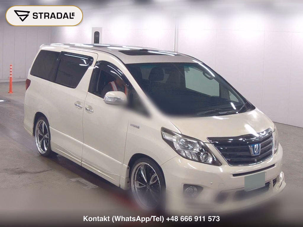 TOYOTA ALPHARD HYBRID 4WD SR C PACKAGE 2013, aukcja z Japonii, zdjęcie 1