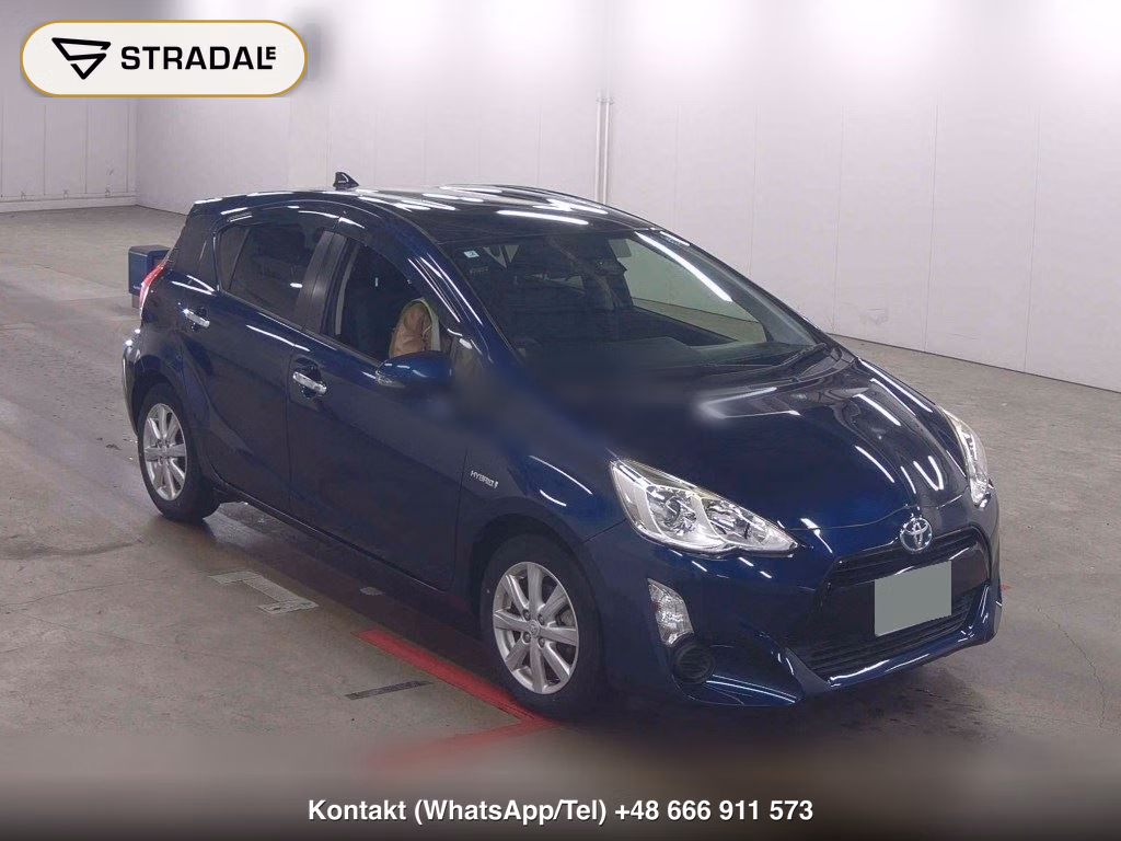 TOYOTA AQUA S STYLE BLACK 2017, aukcja z Japonii, zdjęcie 1