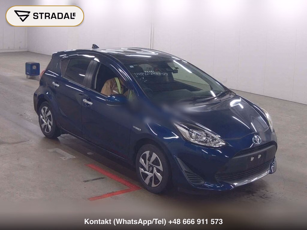TOYOTA AQUA S STYLE BLACK 2019, aukcja z Japonii, zdjęcie 1
