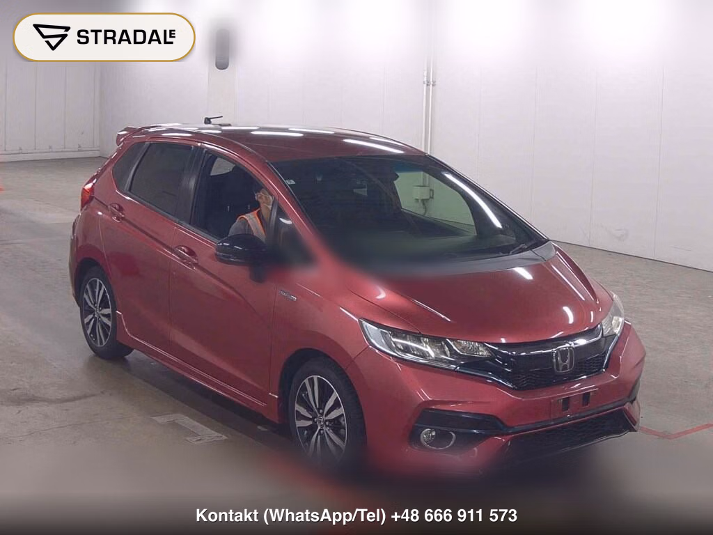 HONDA FIT HYBRID S HONDA SENSING 2018, aukcja z Japonii, zdjęcie 1