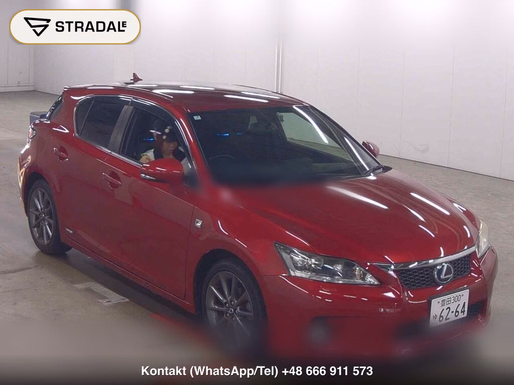 LEXUS CT CT200H F SPORT 2011, aukcja z Japonii, zdjęcie 1