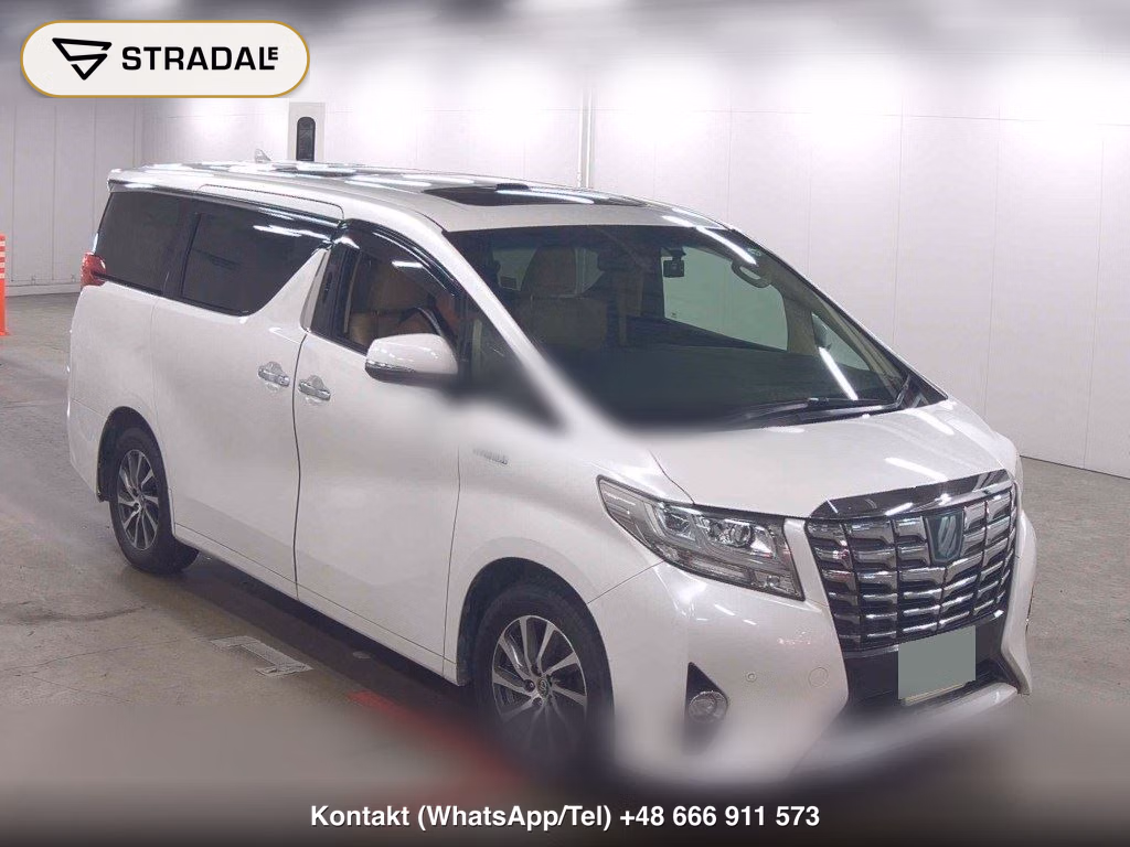 TOYOTA ALPHARD HYBRID 4WD EXECUTIVE LOUNGE 2015, aukcja z Japonii, zdjęcie 1