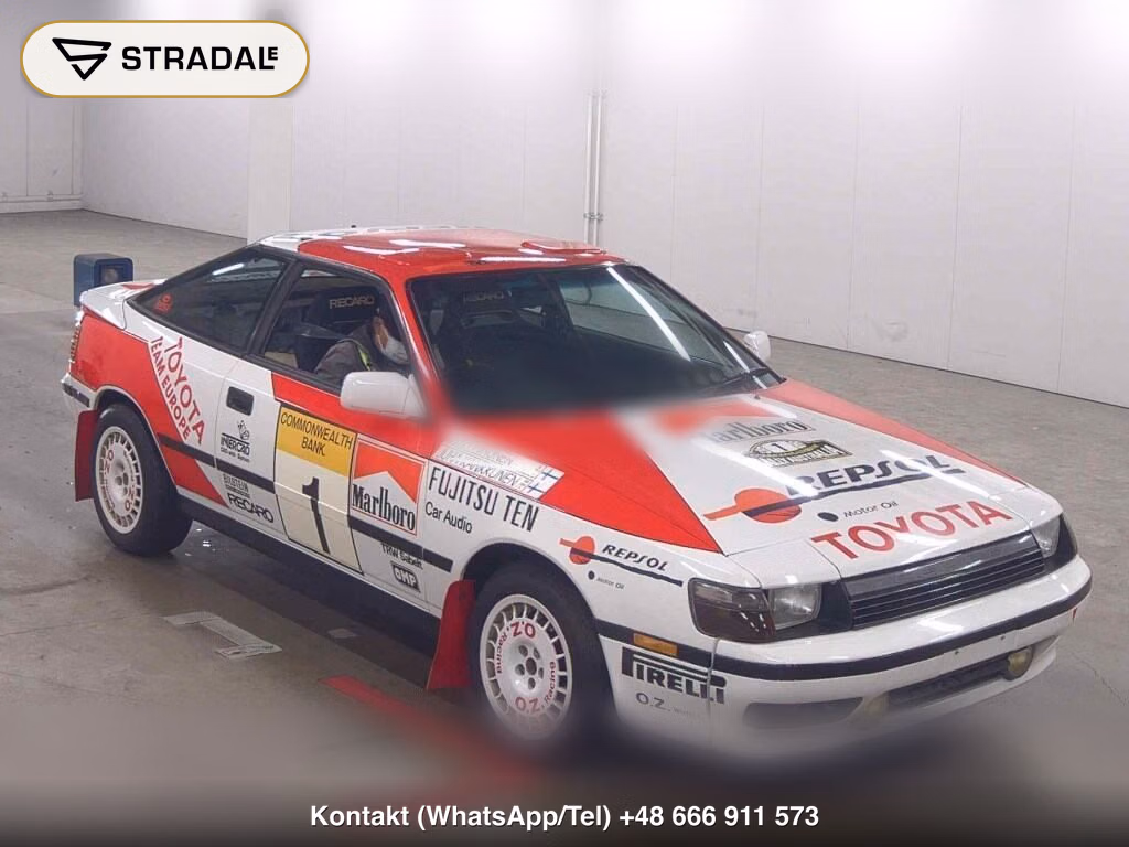 TOYOTA CELICA CP 4WD GT-FOUR 1989, aukcja z Japonii, zdjęcie 1