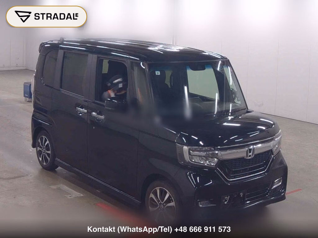 HONDA N-BOX CUSTOM G･L HONDA SENSING 2019, aukcja z Japonii, zdjęcie 1