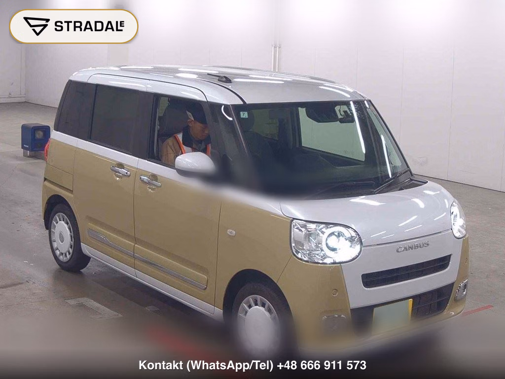 DAIHATSU MOVE CANBUS STRIPES G 2023, aukcja z Japonii, zdjęcie 1