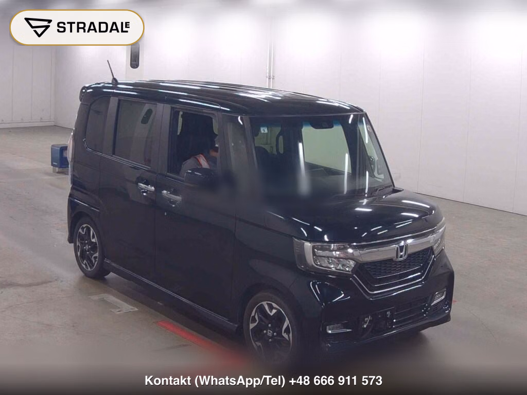 HONDA N-BOX CUSTOM G･EX TURBO HONDA SENSING 2017, aukcja z Japonii, zdjęcie 1