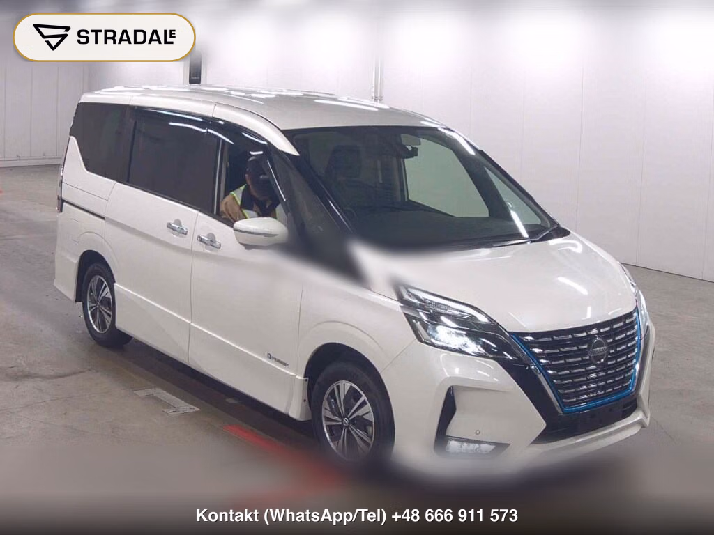 NISSAN SERENA 5D E-POWER HIGHWAY STAR V 2021, aukcja z Japonii, zdjęcie 1