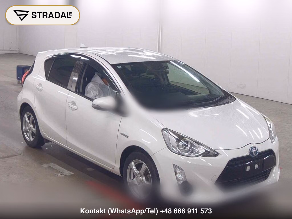 TOYOTA AQUA G BLACK SOFT LEATHER SELECTION 2015, aukcja z Japonii, zdjęcie 1