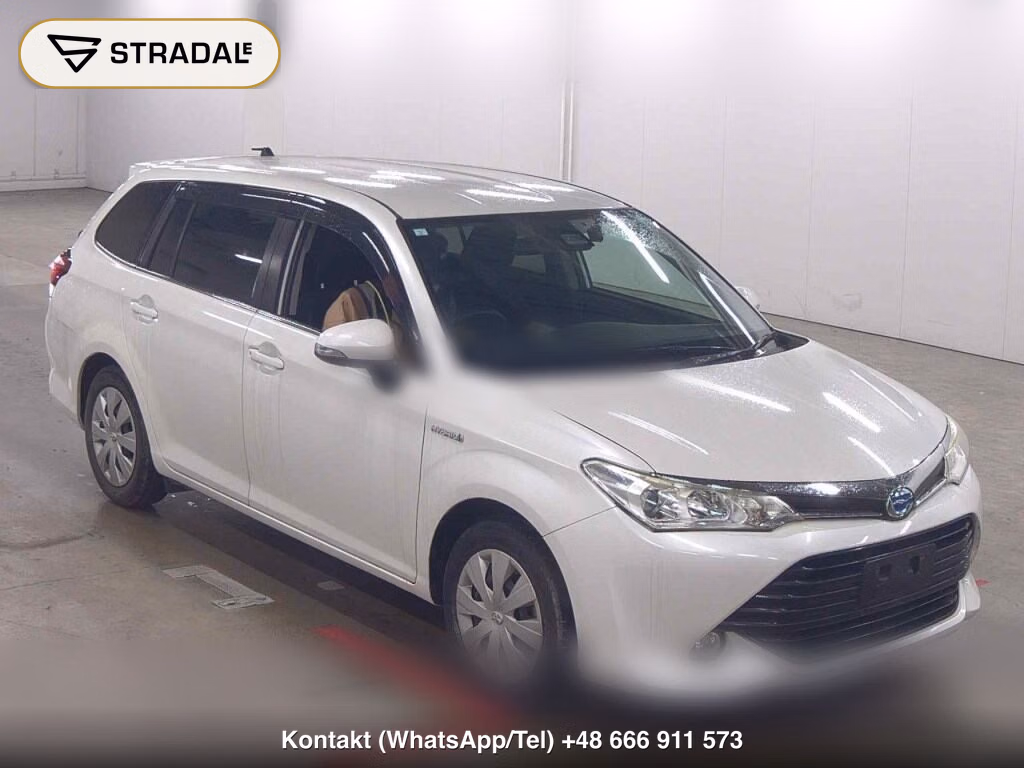 TOYOTA COROLLA FIELDER HYBRID G 2017, aukcja z Japonii, zdjęcie 1