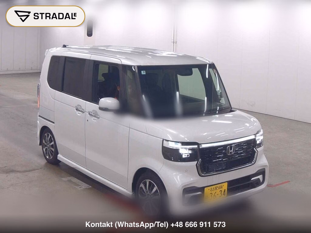 HONDA N-BOX CUSTOM 2025, aukcja z Japonii, zdjęcie 1