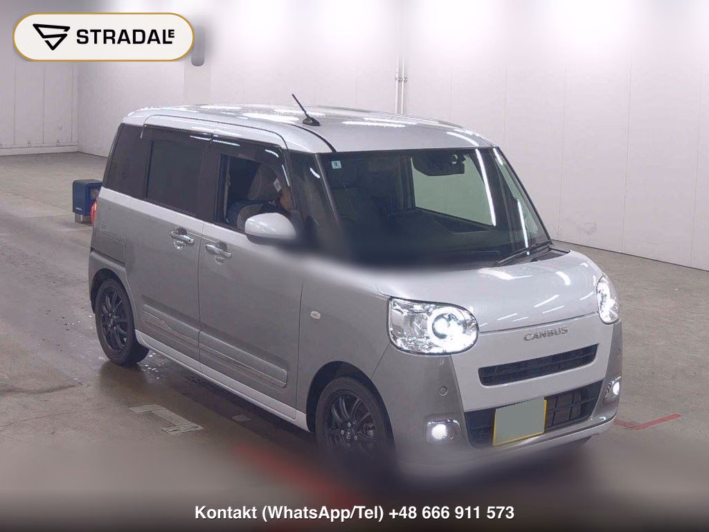 DAIHATSU MOVE CANBUS STRIPES G TURBO 2022, aukcja z Japonii, zdjęcie 1