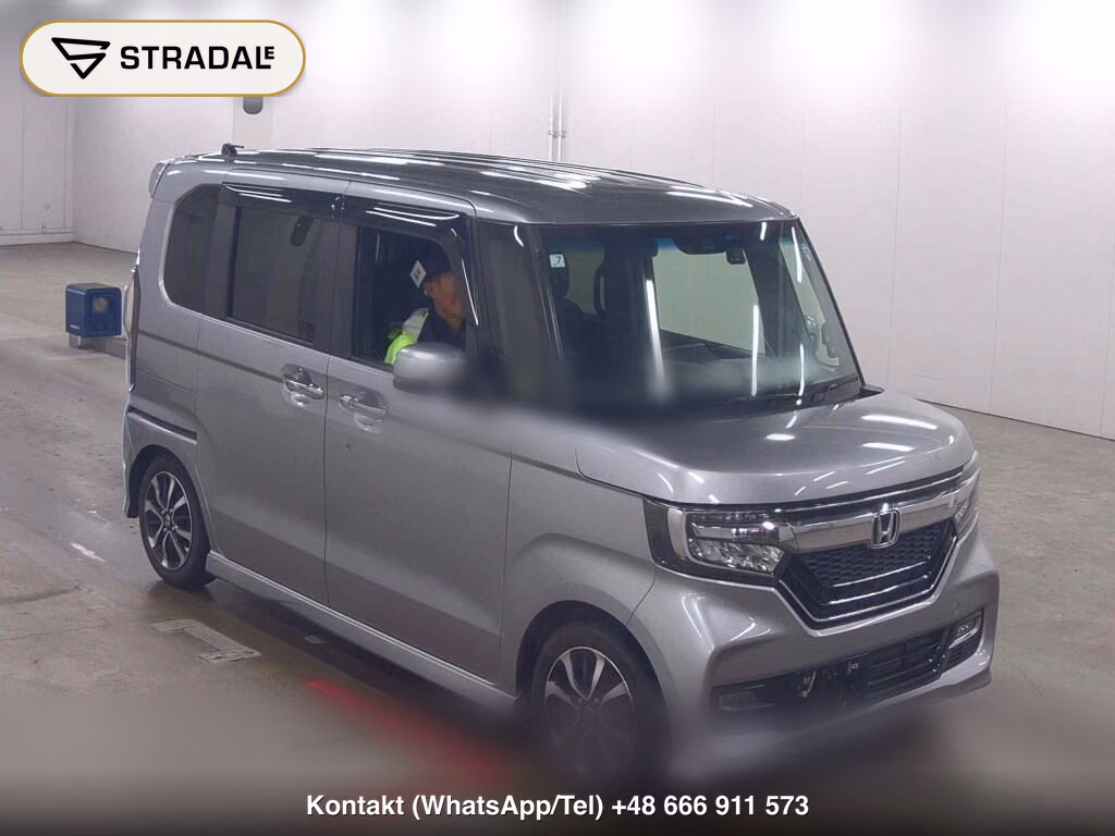 HONDA N-BOX CUSTOM G･L HONDA SENSING 2019, aukcja z Japonii, zdjęcie 1