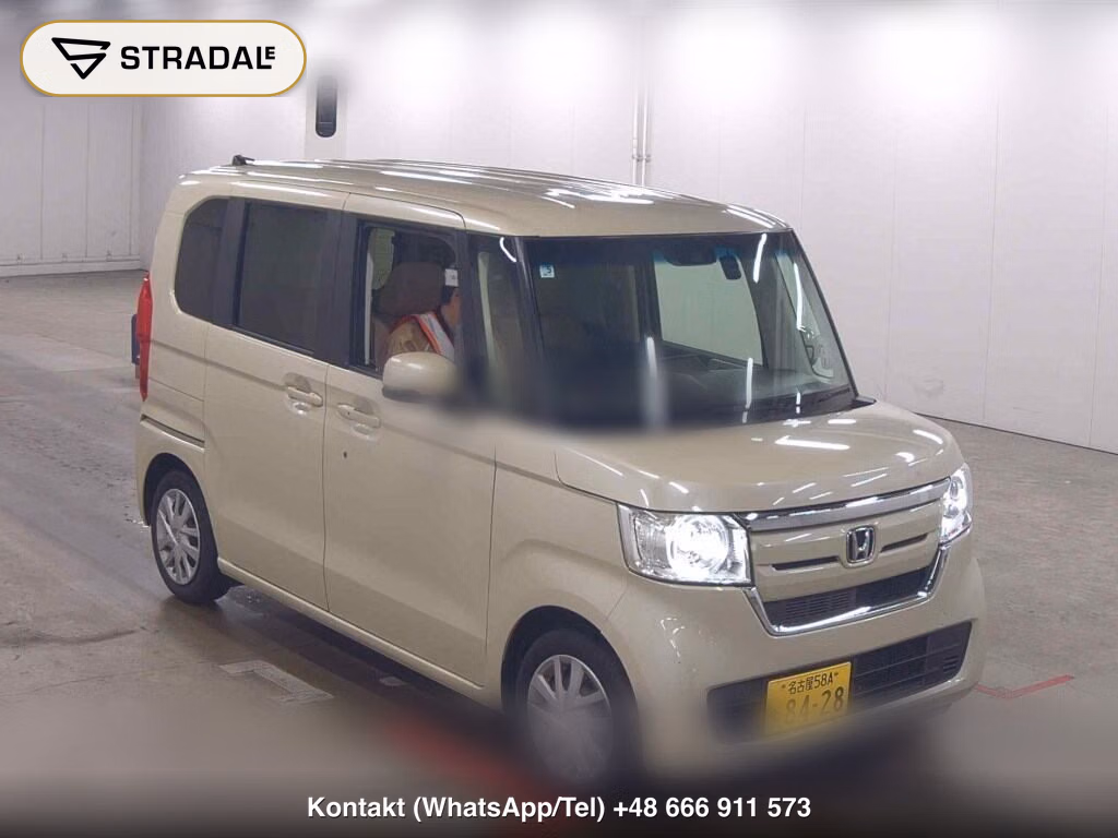 HONDA N-BOX G･SLOPE L HONDA SENSING 2018, aukcja z Japonii, zdjęcie 1