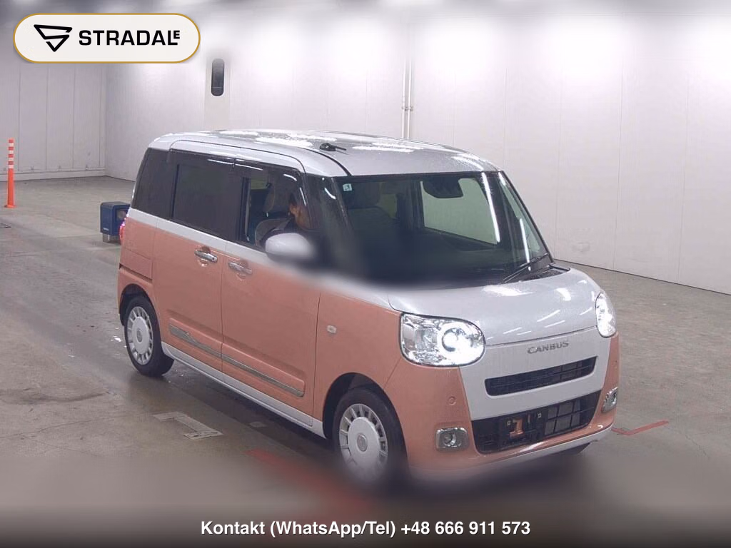DAIHATSU MOVE CANBUS STRIPES G 2025, aukcja z Japonii, zdjęcie 1