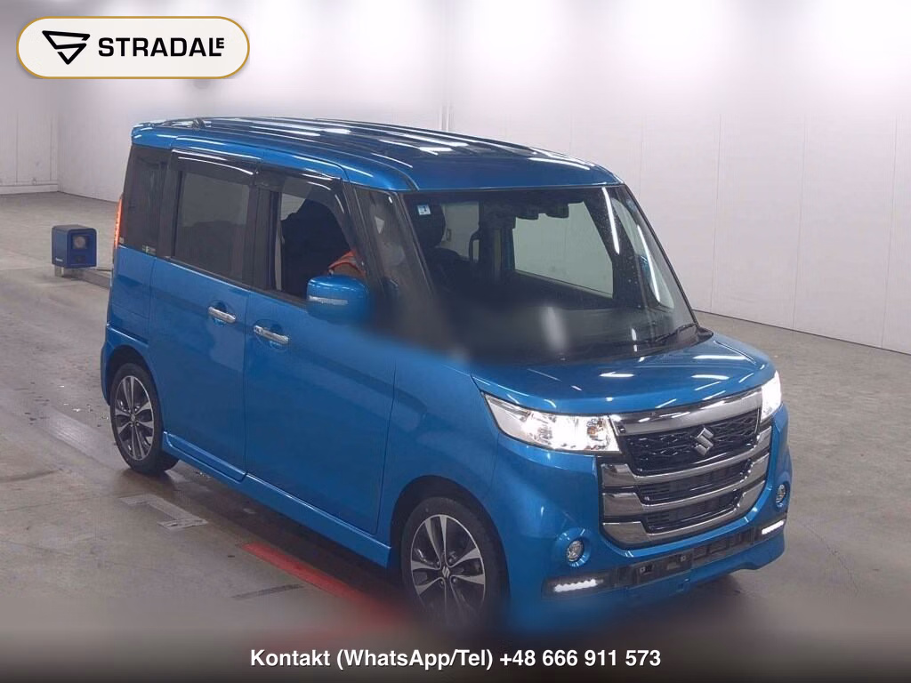 SUZUKI SPACIA CUSTOM Z TURBO 2017, aukcja z Japonii, zdjęcie 1