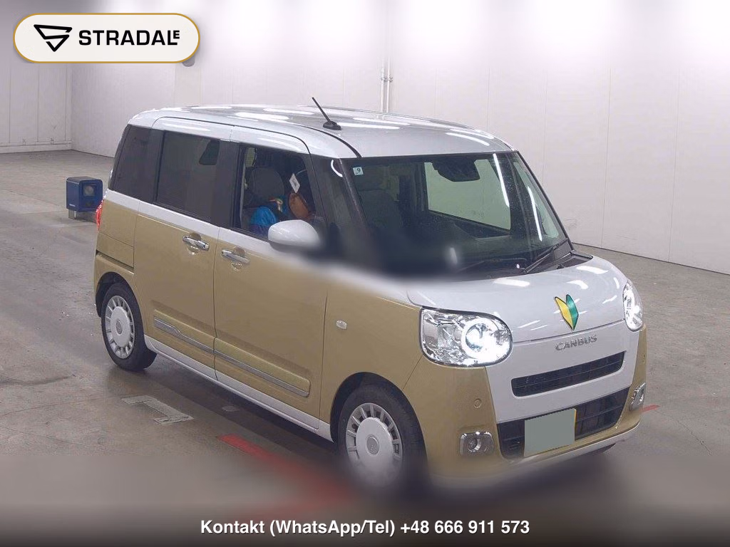 DAIHATSU MOVE CANBUS STRIPES G TURBO 2024, aukcja z Japonii, zdjęcie 1