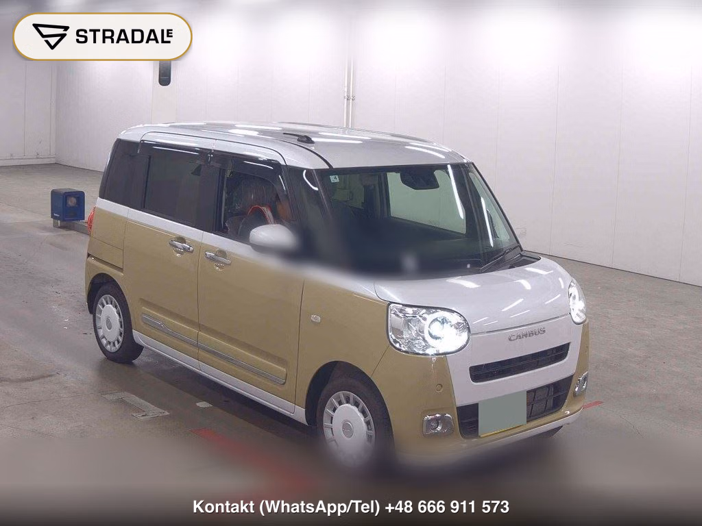 DAIHATSU MOVE CANBUS STRIPES G TURBO 2025, aukcja z Japonii, zdjęcie 1