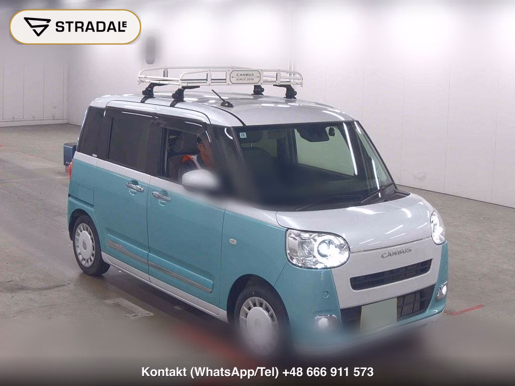 DAIHATSU MOVE CANBUS STRIPES G 2022, aukcja z Japonii, zdjęcie 1