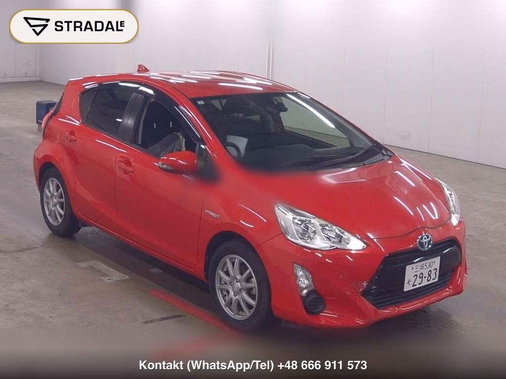 TOYOTA AQUA S 2016, aukcja z Japonii, zdjęcie 1