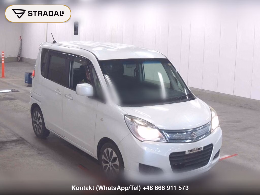 SUZUKI SOLIO 4WD S-DJE 2015, aukcja z Japonii, zdjęcie 1