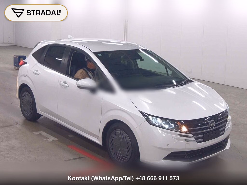 NISSAN NOTE X 2025, aukcja z Japonii, zdjęcie 1