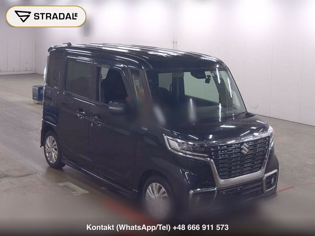 SUZUKI SPACIA CUSTOM HYBRID GS 2019, aukcja z Japonii, zdjęcie 1