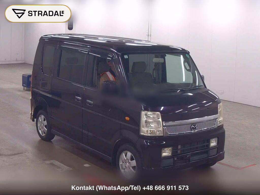 MAZDA SCRUM WAGON 4WD PZ TURBO 2009, aukcja z Japonii, zdjęcie 1