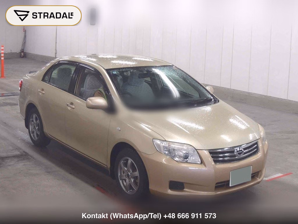 TOYOTA COROLLA AXIO X HID EXTRA LIMITED 2012, aukcja z Japonii, zdjęcie 1
