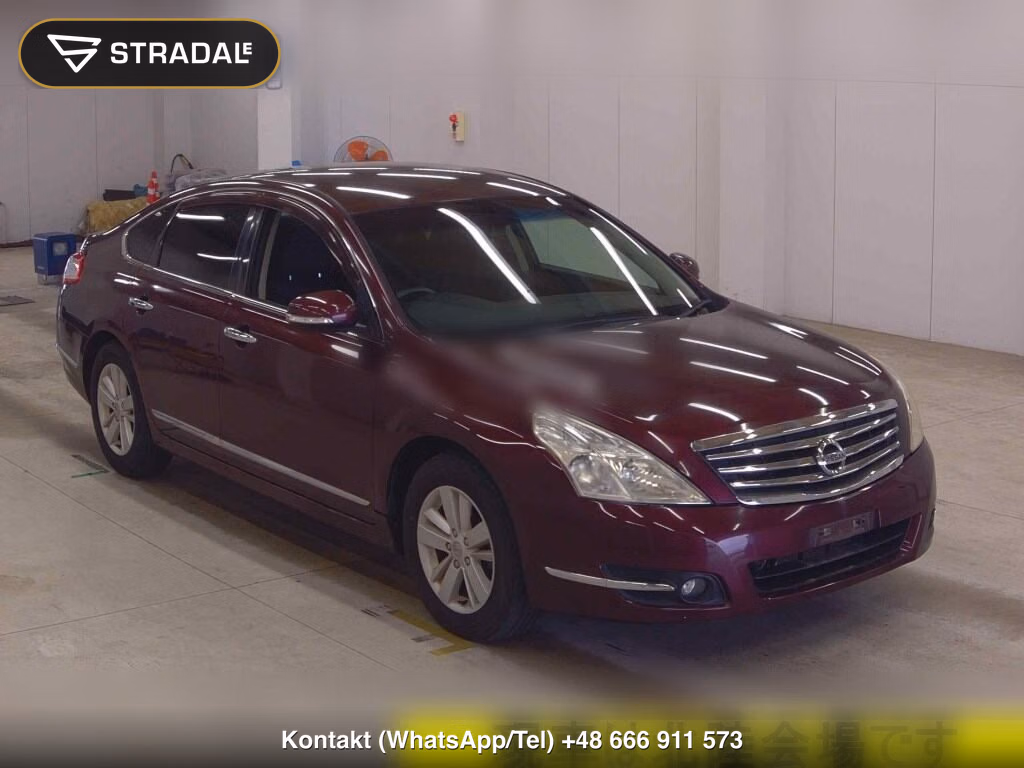 NISSAN TEANA 250XL 2012, aukcja z Japonii, zdjęcie 1