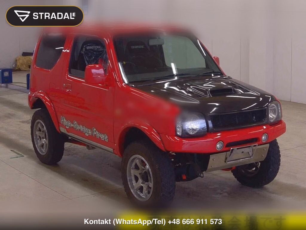 SUZUKI JIMNY 3D 4WD 2010, aukcja z Japonii, zdjęcie 1