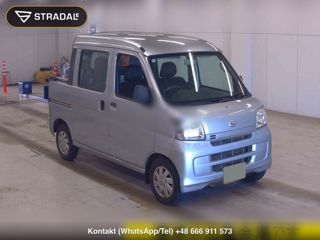 DAIHATSU HIJET CARGO 4D 4WD DECK VAN 2017, aukcja z Japonii, zdjęcie 1