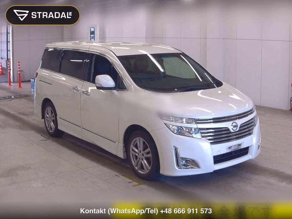 NISSAN ELGRAND 5D 250 HIGHWAY STAR 2012, aukcja z Japonii, zdjęcie 1