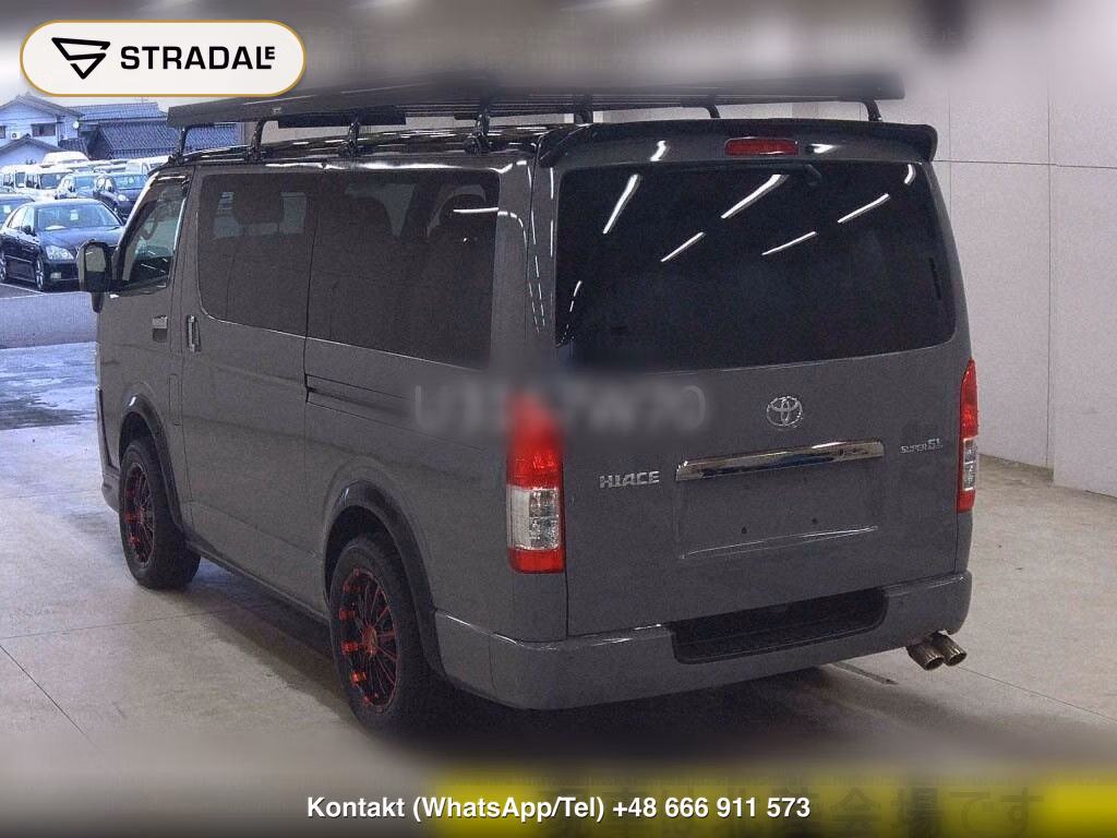 TOYOTA HIACE VAN 5D 4WD LONG SUPER GL DARK PRIME2, miniaturka 3