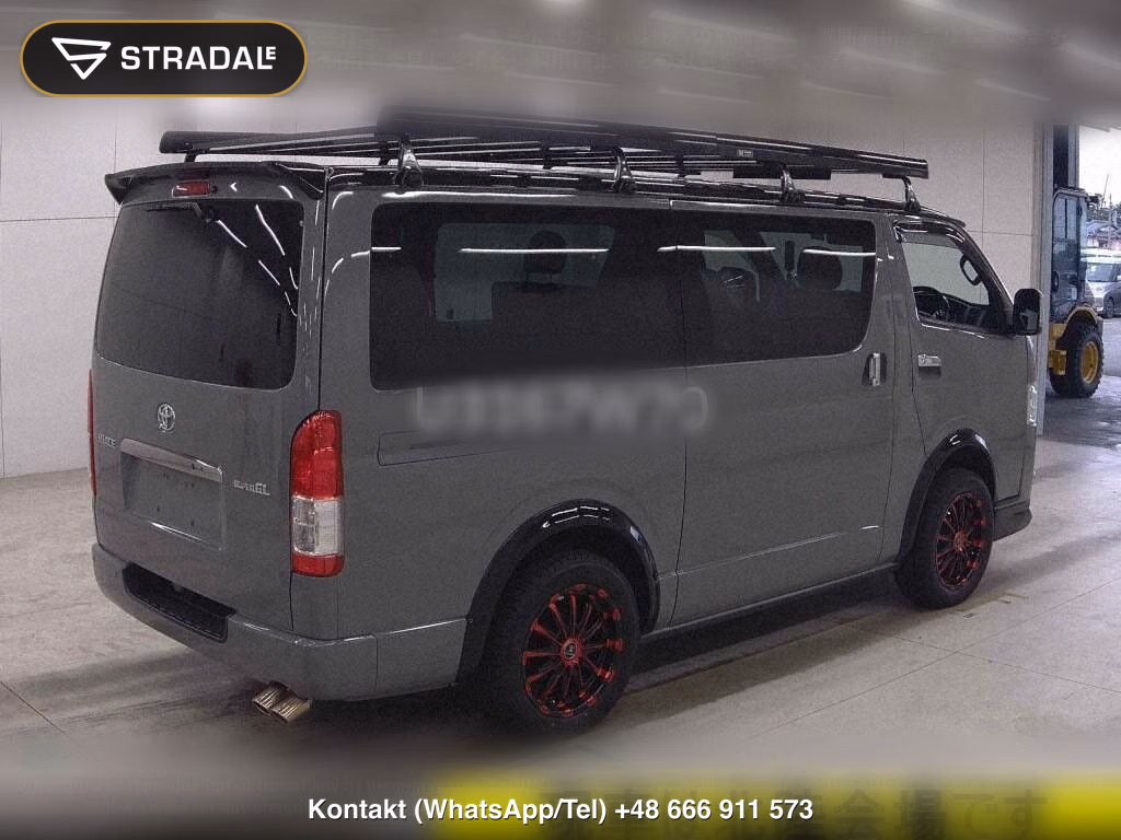 TOYOTA HIACE VAN 5D 4WD LONG SUPER GL DARK PRIME2, miniaturka 6